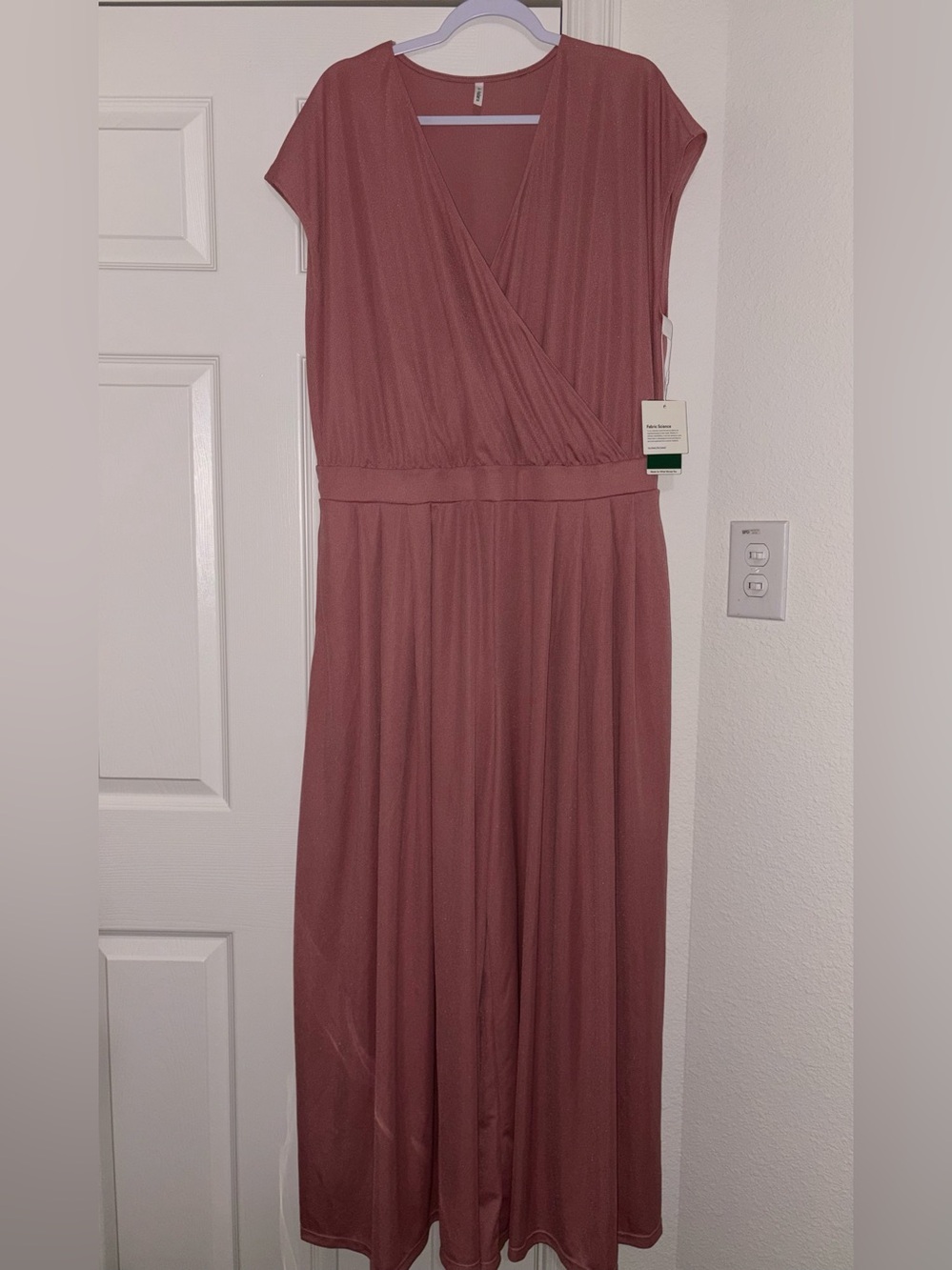 NWT Halara Pink Wide Leg Jumpsuit